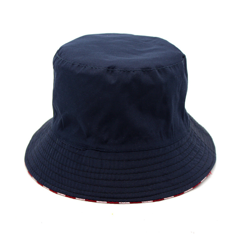 Wholesale Flag Stars and Stripes Bucket Hat Sun Basin Hat